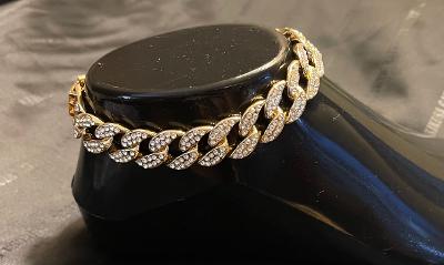Gold Cuban Link Anklet